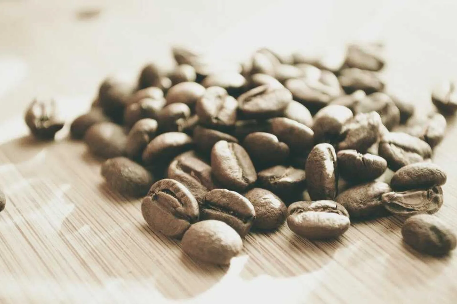 Grains de café torréfiés